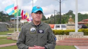 Colombian Air Force Commander, General Ramses Rueda Rueda Interview at Angel de los Andes 2021
