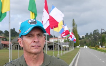 Maj. Gen. Cornish interview at Colombian led Exercise Angel de los Andes 2021