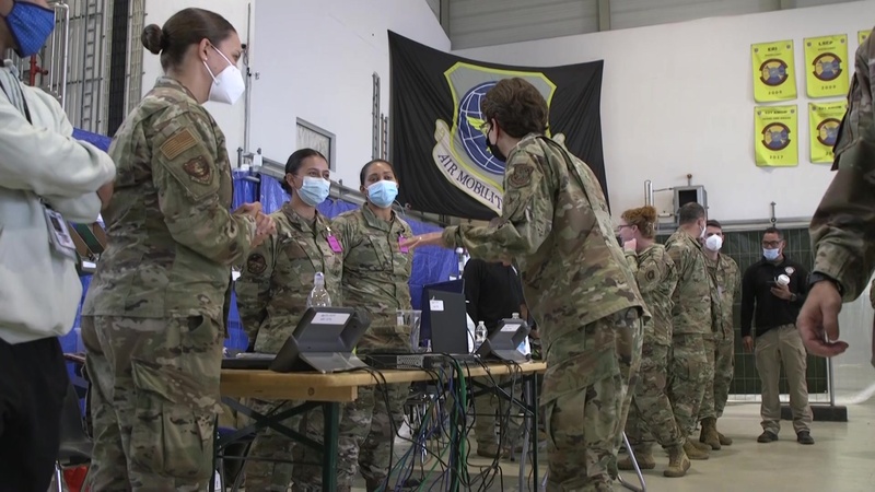 AMC command team visits 521st AMOW, highlights OAR processing team