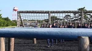 Coast Guard Recruit Obstacle Course B-Roll