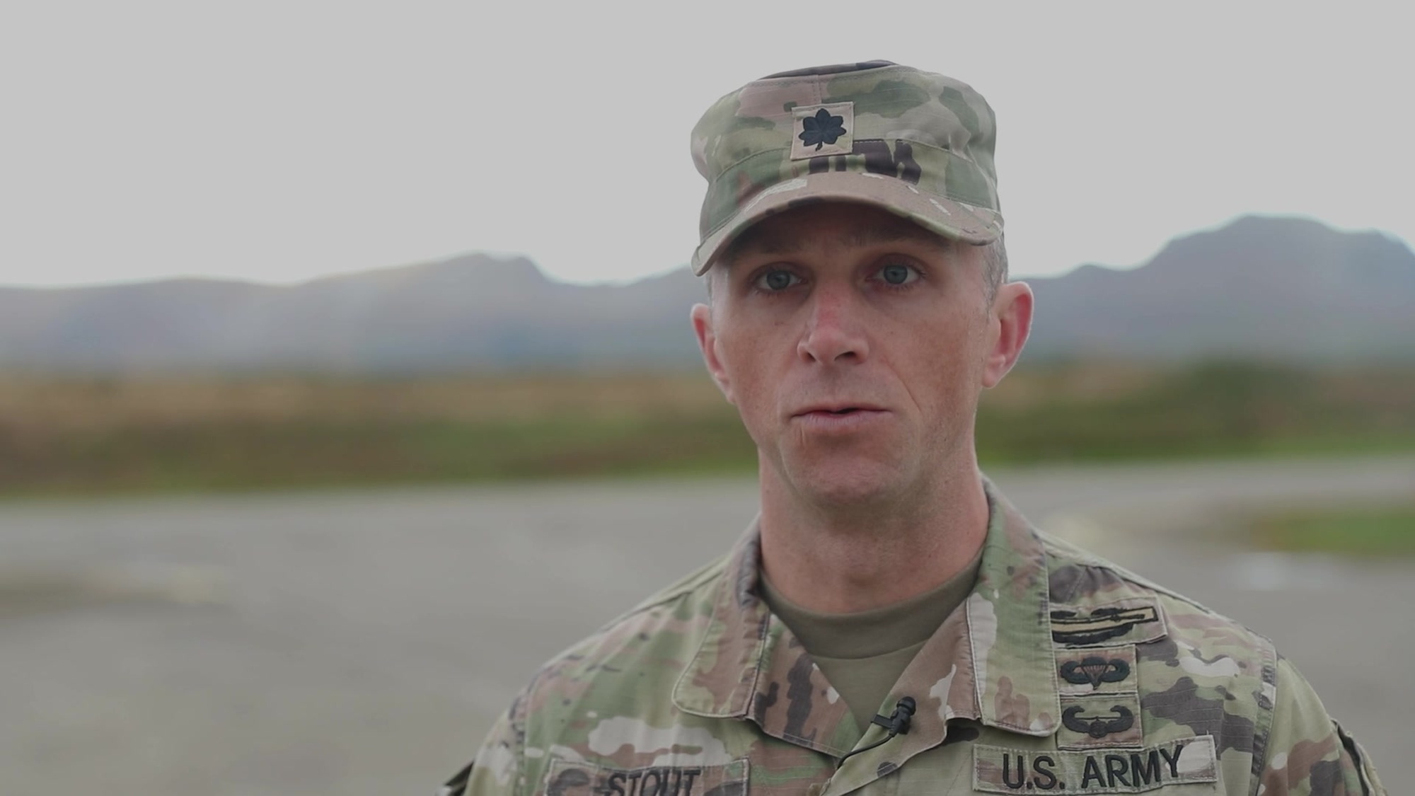U.S. Army Lt. Col. Nicholas Stout, from 2nd Multi-Domain Task Force explains the purpose of the task force and the importance of modernizing the U.S. Army at Andøya Space Range, Andøya, Norway Sept. 15, 2021. Thunder Cloud was the first exercise for the newly created multi-domain task force, as they activated on Sept. 16. (U.S. Army video by Sgt. 1st Class Adrian Patoka)