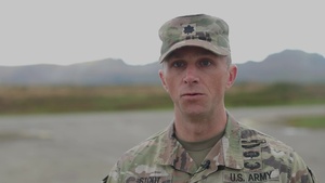 Thunder Cloud live-fire exercise, LTC Nicholas Stout