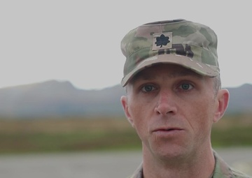 Thunder Cloud live-fire exercise, LTC Nicholas Stout