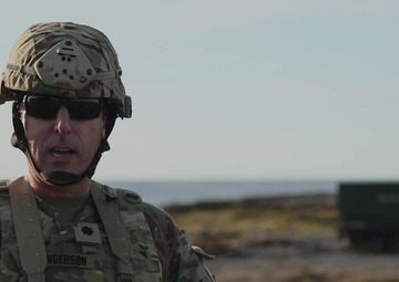 Thunder Cloud live-fire exercise, LTC Dave Henderson