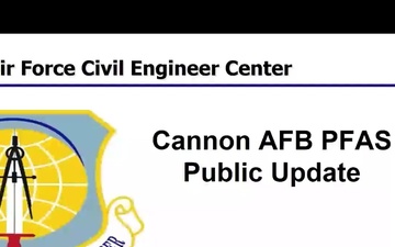 September 2021 Cannon AFB PFOS/PFOA Virtual Meeting