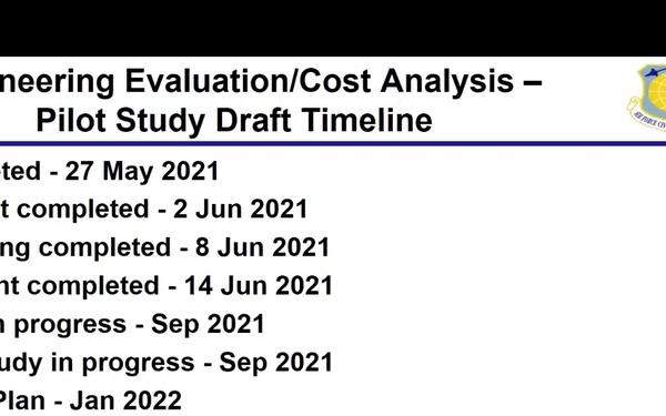 September 2021 Cannon AFB PFOS/PFOA Virtual Meeting