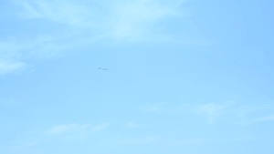A-10s fly over Peterson Space Force Base