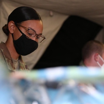 528th Hospital Center talks operations at Fort Bliss' Dona Ana Complex