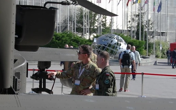 1st Infantry Division Supports Trade Show in Kielce, Poland B-Roll Package