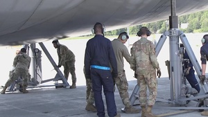 C-5M ground trainer at JBER B-roll