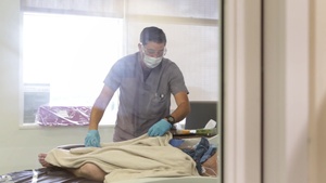 US Northern Command Medical Response Team Supports University of Arkansas for Medical Sciences Hospital