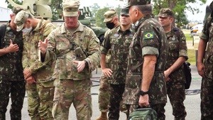 3rd Brigade Combat Team host Brazil Army at JRTC