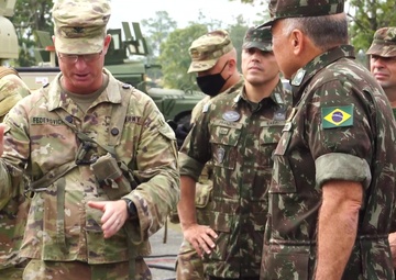 3rd Brigade Combat Team host Brazil Army at JRTC