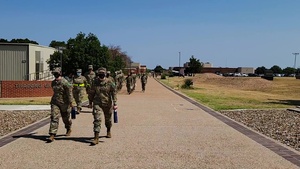 Troop Walk Time Lapse