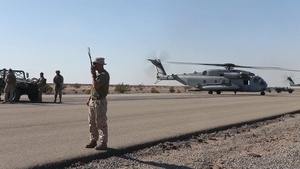 WTI 1-22; CH-53E External Lifts; Marines