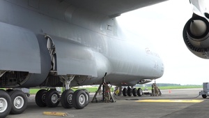 Yokota Airmen train with the colossal C-5M Super Galaxy
