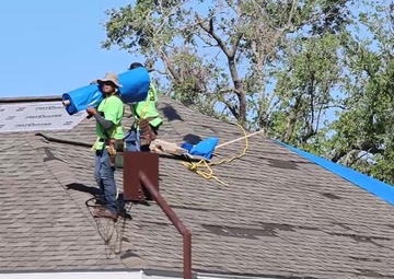 Blue Roof Installations for Hurricane Ida Survivors