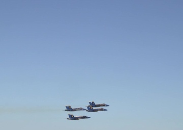 Blue Angels soar at the MCAS Cherry Point Air Show