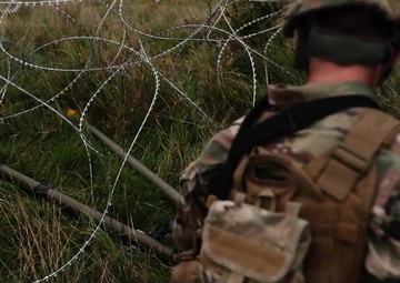 Battle Group Poland's Dark Rifles exercise combined arms during live-fire
