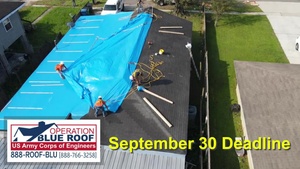 Operation Blue Roof Deadline PSA (30-sec) for Immediate Release