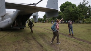 Marines with 2nd Marine Aircraft Wing provide humanitarian aid to Haiti