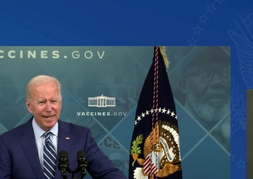 President Biden Delivers Remarks and Receives a COVID-19 Booster Shot