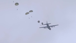 U.S. Army Paratroopers and Paratroopers participate in Exerciese Falcon Leap in the Netherlands