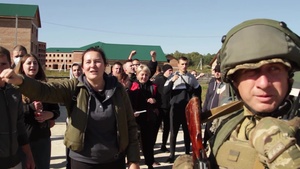 NATO allies and partner countries conduct a Combined Arms Rehearsal, and Ukrainian Ground Forces train on anti-sabotage (B-Roll)