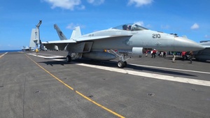 Carrier Air Wing 2 Conducts Flight Operations Aboard USS Carl Vinson (CVN 70)