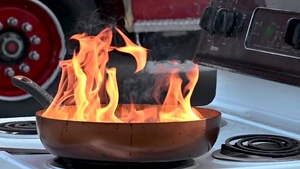 Fire Prevention Week - Grease Fires in the Kitchen