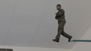 B-Roll: 3d Force Reconnaissance Company conducts swim qualifications and combatant diver training
