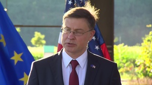 Press Event at U.S.-EU Trade and Technology Council Ministerial, in Pittsburgh, Pennsylvania