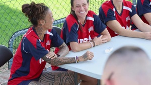 Armed Forces Entertainment brings All-Star Soccer Players to Wiesbaden