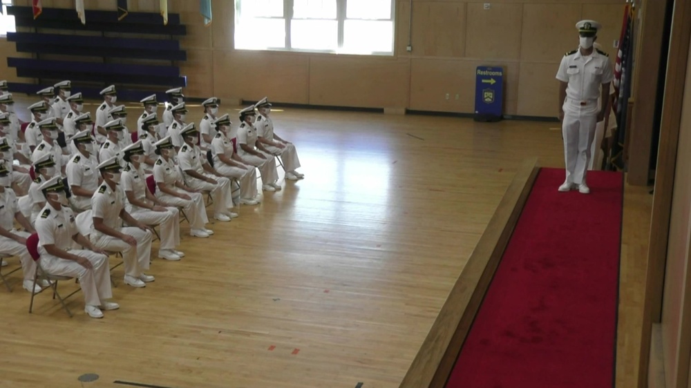 DVIDS Video Navy Officer Candidate School (OCS) Graduation