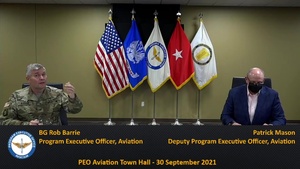PEO Aviation virtual Town Hall - 30 September 2021