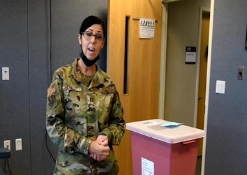 106th Rescue Wing COVID-19 Vaccine Implementation B-Roll