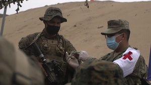 UNITAS 2021: Tactical Combat Casualty Care with Partner Nations