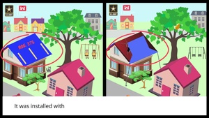 Spotting the difference between USACE and non-USACE-installed blue roofs