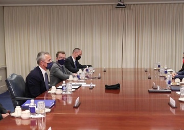 NATO Secretary General visits Washington D.C.