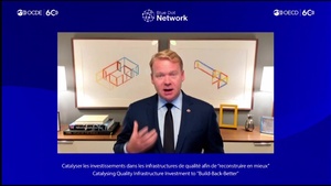 Secretary of State Antony J. Blinken Participates in a Panel on Catalyzing Quality Infrastructure Investment To Build Back Better