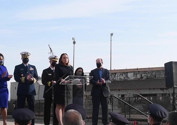 San Francisco Mayor London N. Breed speaks during a press conference