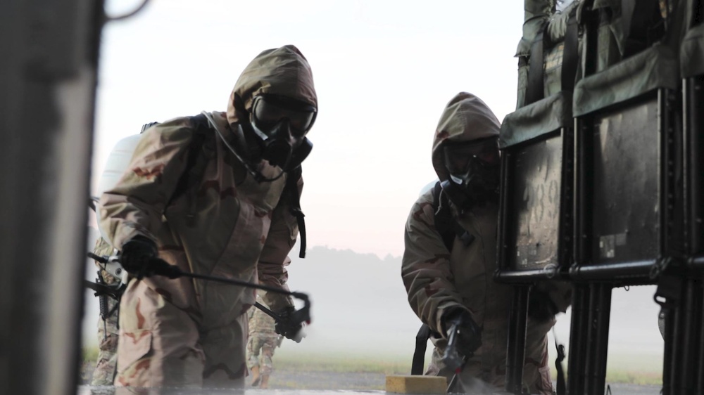 DVIDS - Video - 83rd CBRN Battalion Decontamination Training