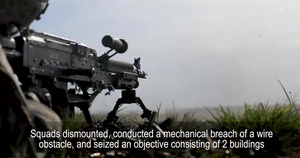 Fighting Aces conduct platoon live-fire at Bucierz range, DPTA