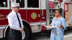 Fire Prevention Week on The Morning Show