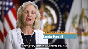 DLA Troop Support Flag Room: A Heritage of Embroidery (open caption)