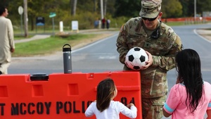 Task Force McCoy: Soldiers Interact With Afghan Evacuees