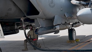 F-15E Rapid Crew Swap