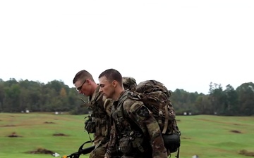 Army Best Warrior Competition ruck march Broll