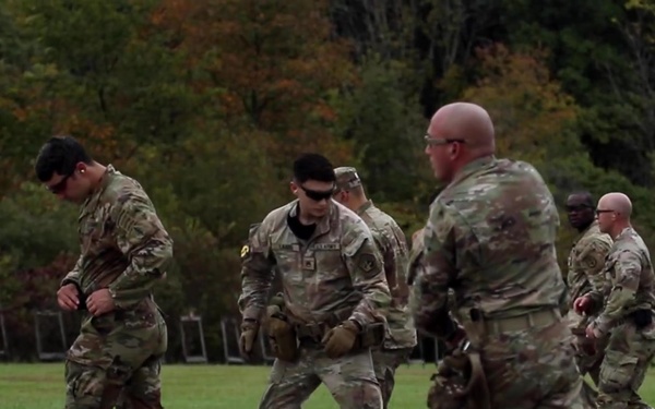 2021 U.S. Army Best Warrior Competition M4 range Broll