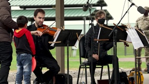 TF Atterbury : Indianapolis Symphony Orchestra Visit Camp Atterbury